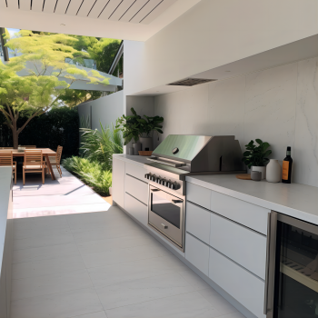 Custom Outdoor stainless steel Kitchen Cabinets 3